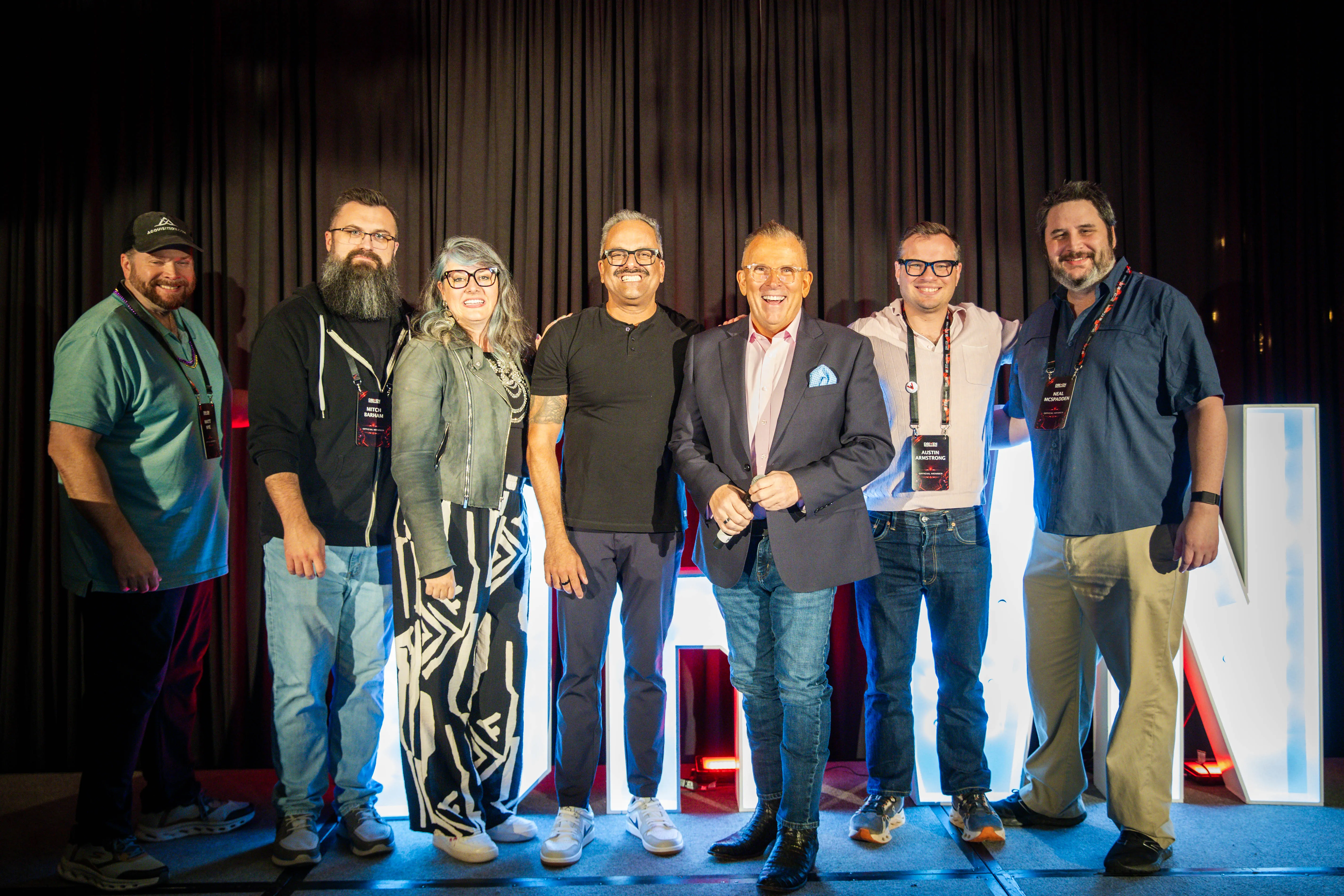 Nerd Fight Club panel group photo